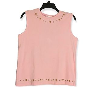 NWT Hasting & Smith - pastel pink tank top size m